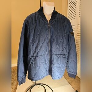 Polo Ralph Lauren Men's Quilted Bomber Jacket Navy XL